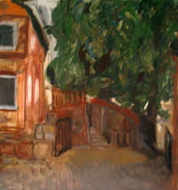 1983  Am Schloss  40x43 �l uvk