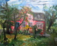 2013  Susannes Haus 50x60 �l