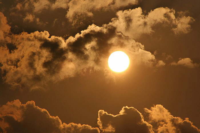 Sonnenuntergangshimmel